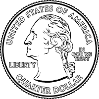 quarter (Washington face)
