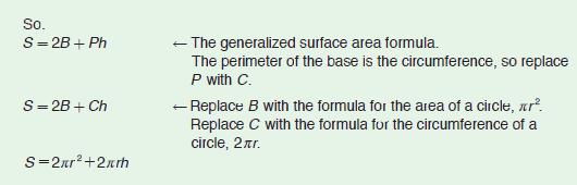 generalized surface area...