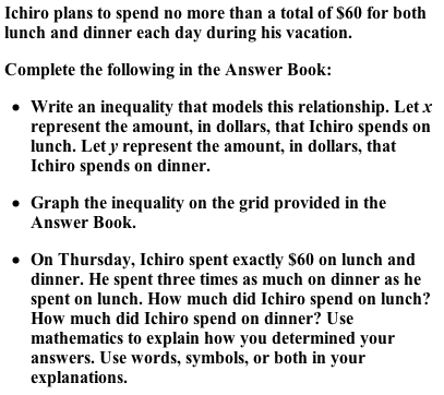 Ichiro's meal money.